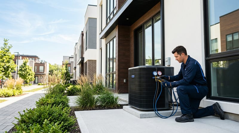 AC installation for townhouse - AC Unit Installation data and analysis